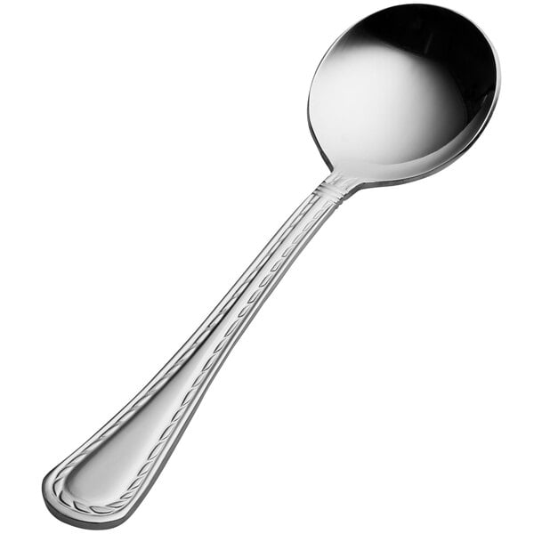 Bon Chef S401 Amore 6 1/16" X-Heavy Bouillon Spoon – item 201S401