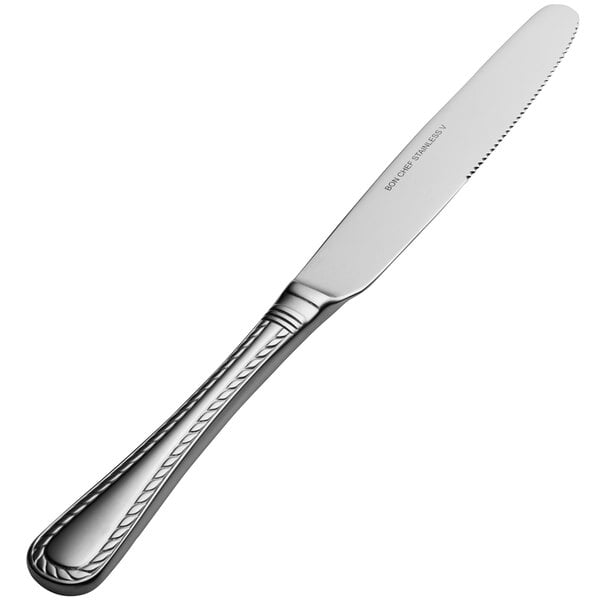 Bon Chef S412 Amore 9 5/8" X-Heavy European Dinner Knife – item 201S412