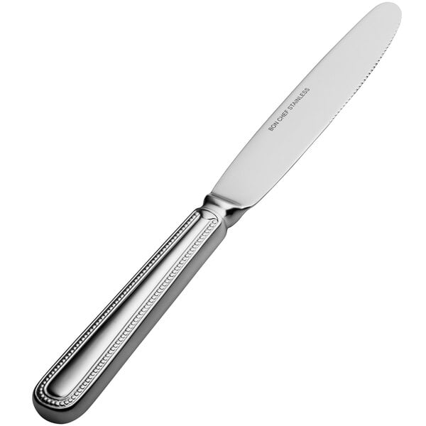 Bon Chef S714 Bolero 9 5/8" X-Heavy European Dinner Knife – item 201S714