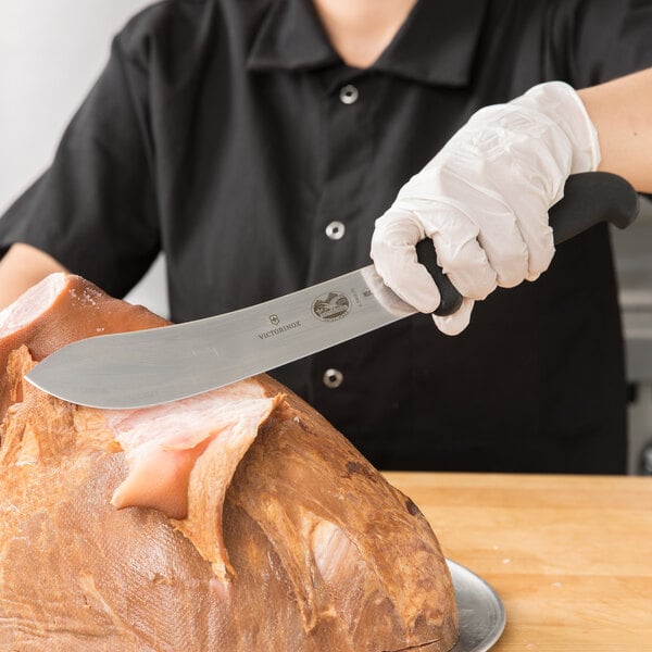 Victorinox 5.7403.20 8" Butcher Knife w/ Fibrox Handle – item 35342531 image 2