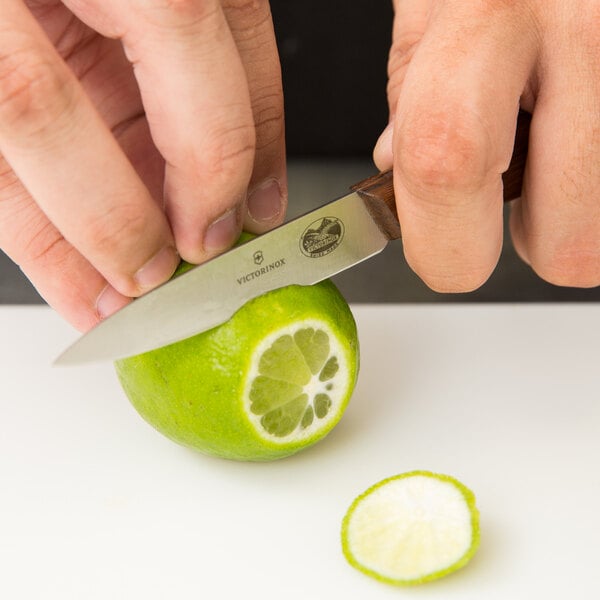 Victorinox 5.3000-X1 3 Paring Knife w/ Large Wood Handle – item 35347001 image 2