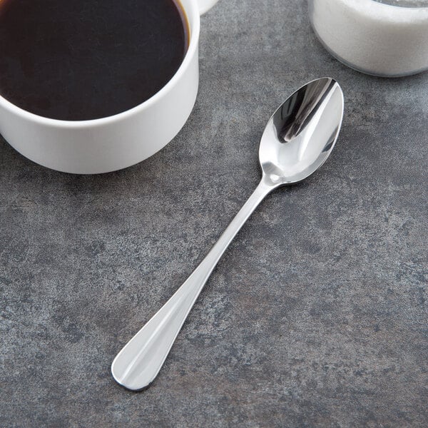 Libbey 213 007 Baguette 4 3/4" Heavy Demitasse Spoon – item 959213007 image 2