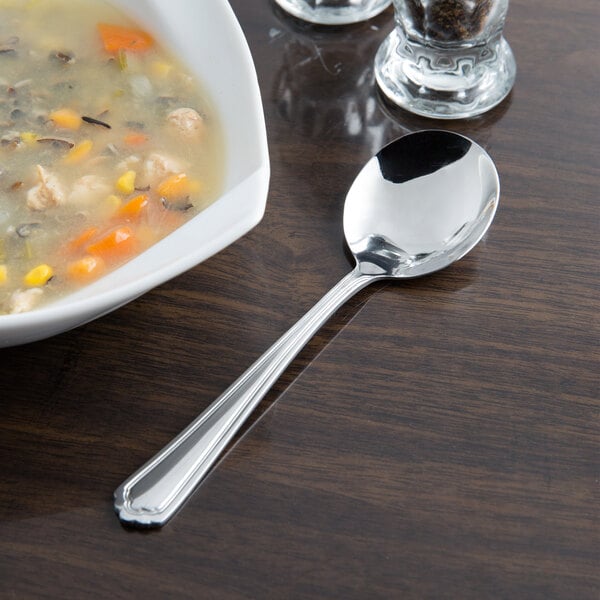 Libbey 256 016 Cortland 5 7/8" Heavy Bouillon Spoon – item 959256016 image 2
