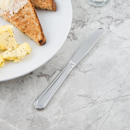 Libbey 256 554 Cortland 7" Heavy Plain Bread & Butter Knife – item 959256554 image 2