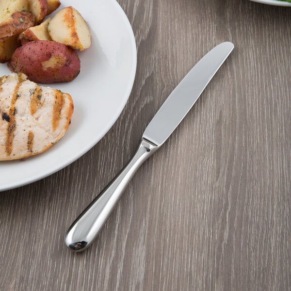Libbey 213 2702 Baguette 9 3/4" Heavy Fluted Dinner Knife – item 9592132702 image 2