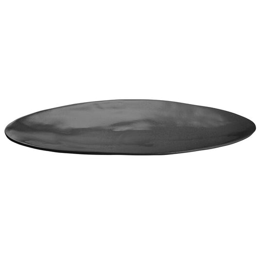 Tablecraft CW11068BK 26" x 12" Black Cast Serving Platter – item 80811068DBK