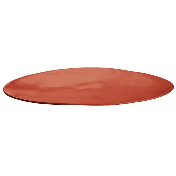 Tablecraft CW11068CP 26" x 12" Copper Cast Serving Platter – item 80811068DCP