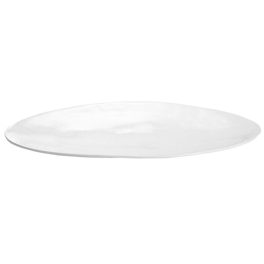 Tablecraft CW11068W 26" x 12" White Cast Serving Platter – item 80811068DW