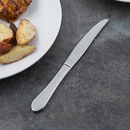 Libbey 239 5762 Antique 8 5/8" Heavy Fluted Steak Knife – item 9592395762 image 2