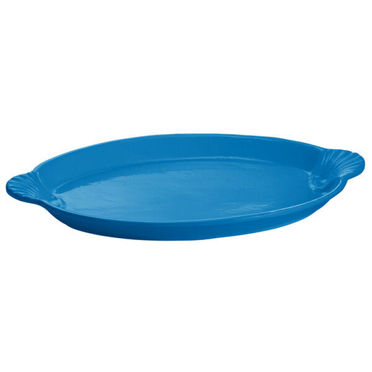 Tablecraft CW3030SBL 20" x 14" Sky Blue Serving Platter – item 8083030DSBL