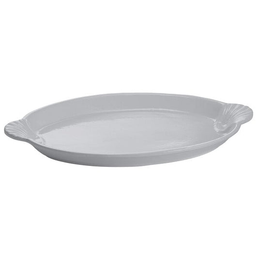 Tablecraft CW3030N 20" x 14" Natural Cast Serving Platter – item 8083030N