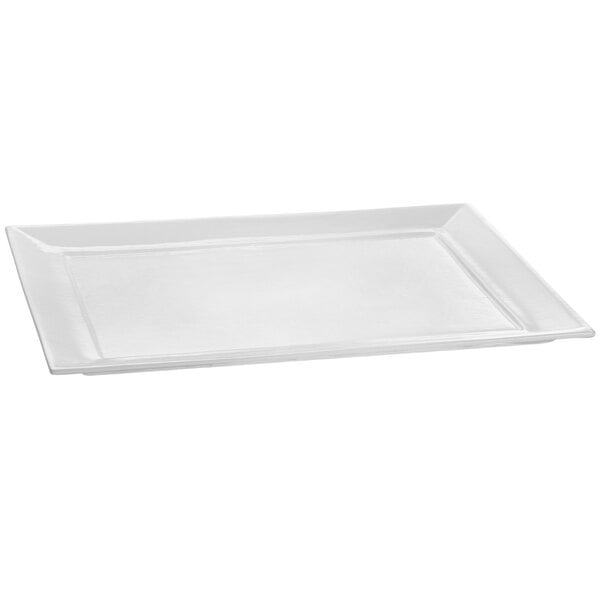 Tablecraft CW3620W 15" x 18" White Cast Serving Platter – item 8083620DW