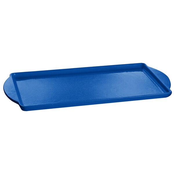 Tablecraft CW4220CBL 13" x 24" Cobalt Blue Serving Tray – item 8084220DBL