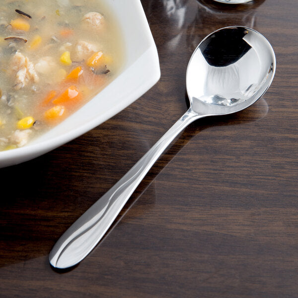 Libbey 973 016 Cantina 6" Heavy Bouillon Spoon – item 959973016 image 2