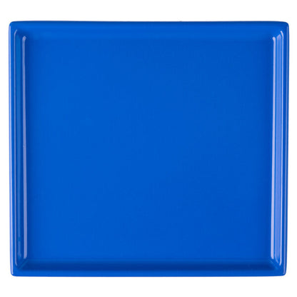 Tablecraft CW2116CBL 7" x 6 1/2" Cobalt Serving Platter – item 8082116CBL