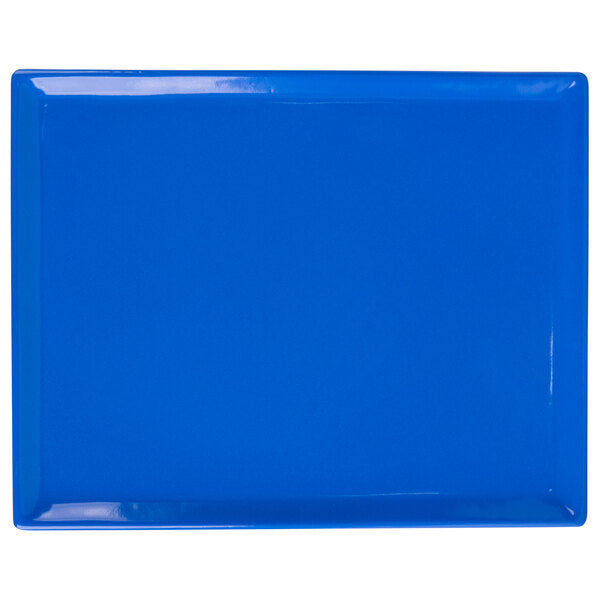 Tablecraft CW2104CBL 8 1/2" x 6 3/4" Cobalt Serving Platter – item 8082104CBL