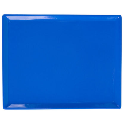 Tablecraft CW2104CBL 8 1/2" x 6 3/4" Cobalt Serving Platter – item 8082104CBL