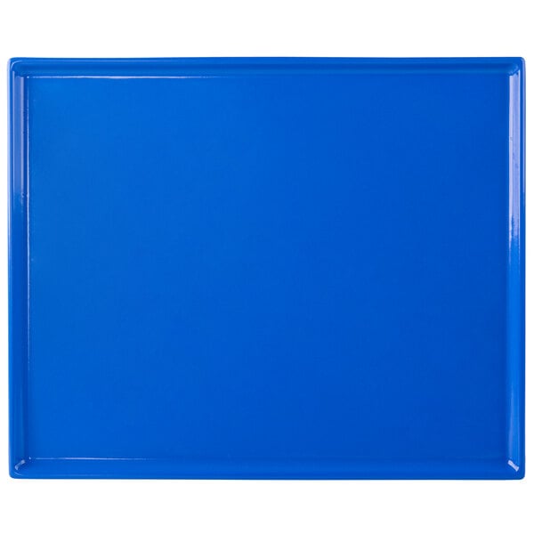 Tablecraft CW2112CBL 12 7/8" x 10 1/2" Serving Platter – item 8082112CBL