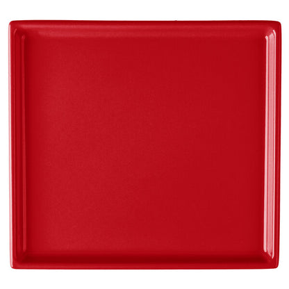 Tablecraft CW2116R 7" x 6 1/2" Red Cast Serving Platter – item 8082116R