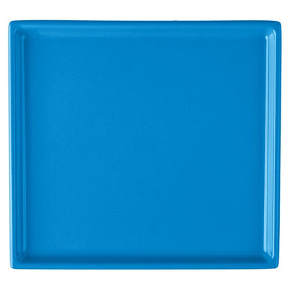 Tablecraft CW2116SBL 7" x 6 1/2" Sky Blue Serving Platter – item 8082116SBL