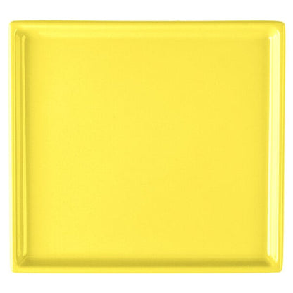 Tablecraft CW2116Y 7" x 6 1/2" Yellow Cast Serving Platter – item 8082116Y