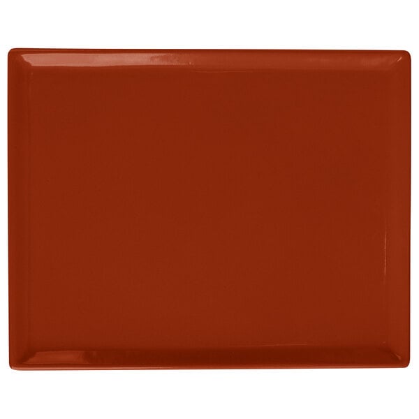 Tablecraft CW2104CP 8 1/2" x 6 3/4" Copper Serving Platter – item 8082104CP