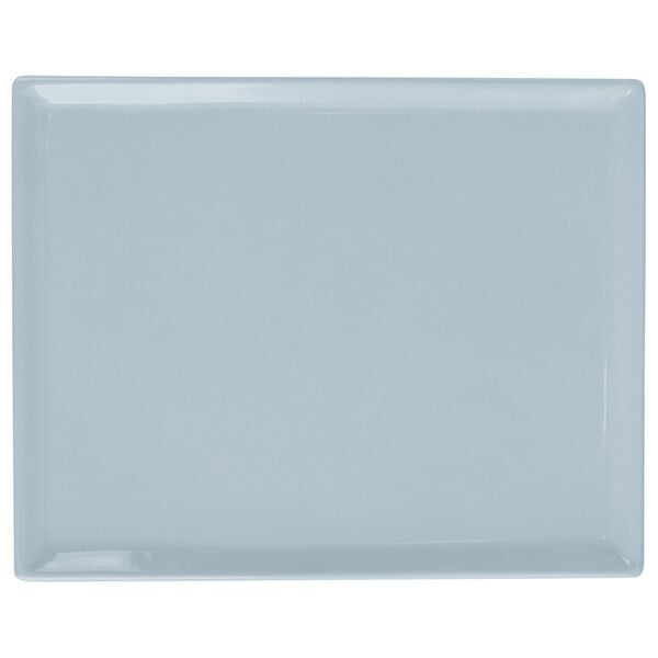 Tablecraft CW2104GY 8 1/2" x 6 3/4" Gray Serving Platter – item 8082104GY