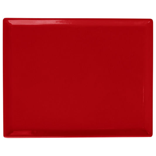 Tablecraft CW2104R 8 1/2" x 6 3/4" Red Cast Serving Platter – item 8082104R