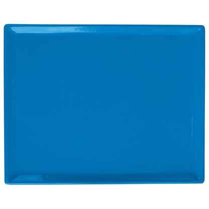 Tablecraft CW2104SBL 8 1/2" x 6 3/4" Sky Serving Platter – item 8082104SBL