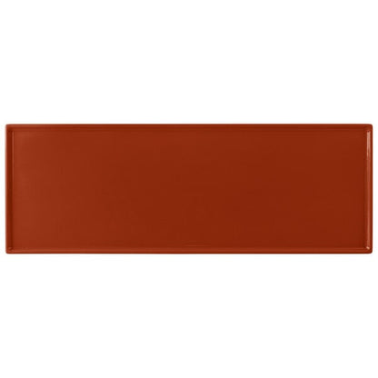 Tablecraft CW2107CP 19 1/2" x 6 7/8" Copper Serving Platter – item 8082107CP