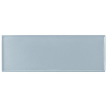 Tablecraft CW2107GY 19 1/2" x 6 7/8" Gray Serving Platter – item 8082107GY