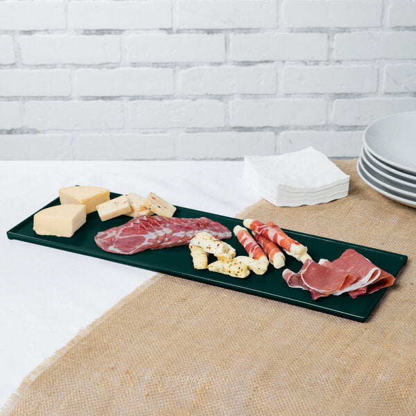 Tablecraft CW2107HGN 19 1/2" x 6 7/8" Serving Platter – item 8082107HGN image 2