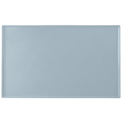 Tablecraft CW2111GY 21" x 12 7/8" Gray Cast Serving Platter – item 8082111GY