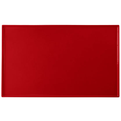 Tablecraft CW2111R 21" x 12 7/8" Red Cast Serving Platter – item 8082111R