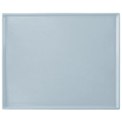 Tablecraft CW2112GY 12 7/8" x 10 1/2" Gray Serving Platter – item 8082112GY