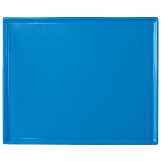 Tablecraft CW2112SBL 12 7/8" x 10 1/2" Sky Serving Platter – item 8082112SBL