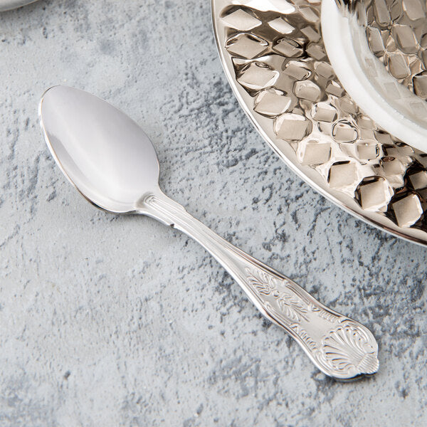 Libbey 244 007 Kings 4 1/4" Heavy Demitasse Spoon – item 959244007 image 2