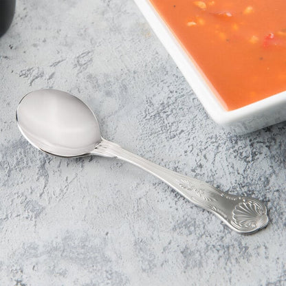 Libbey 244 016 Kings 5 3/4" Heavy Bouillon Spoon – item 959244016 image 2