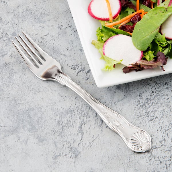 Libbey 244 038 Kings 8 1/8" Heavy Salad Fork – item 959244038 image 2