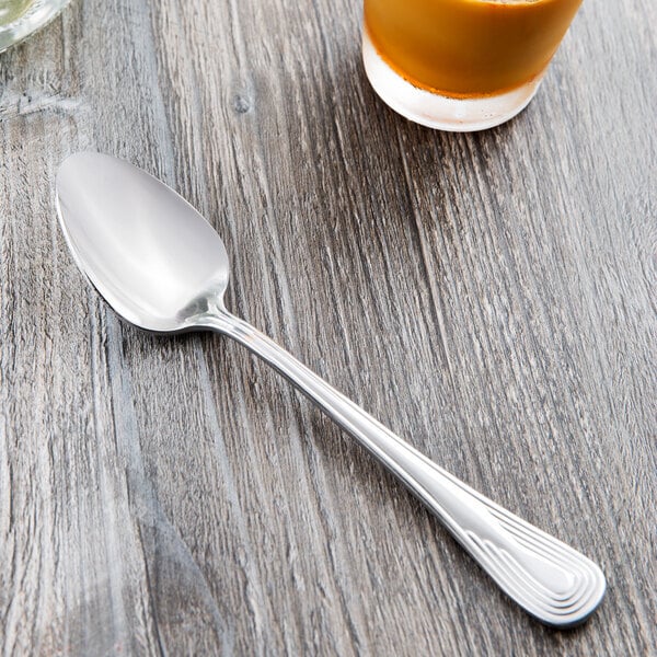 Libbey 129 002 Reflections 7 1/2" Heavy Dessert Spoon – item 959129002 image 2