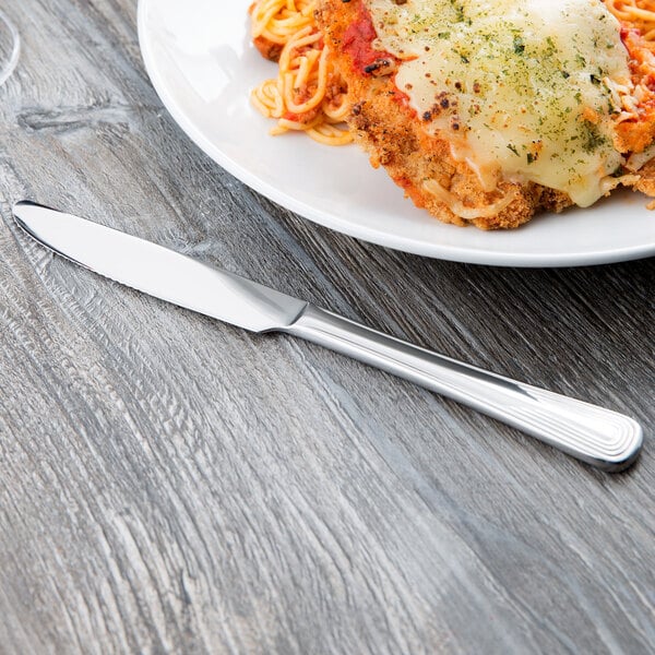 Libbey 129 7922 Reflections 9" Dinner Knife w/ Fluted Blade – item 9591297922 image 2
