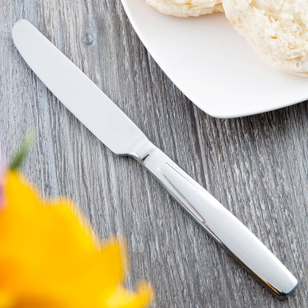 Libbey 989 554 Quantum 7 1/8" Butter Knife w/ Plain Blade – item 959989554 image 2