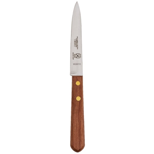 Mercer Culinary M26010 Paring Knife w/ Rosewood Handle – item 470M26010