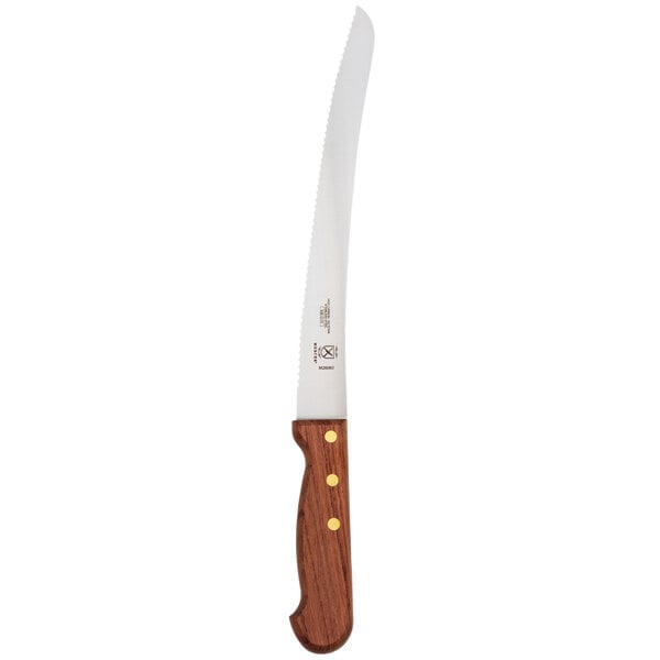 Mercer Culinary M26060 Bread Knife w/ Rosewood Handle – item 470M26060
