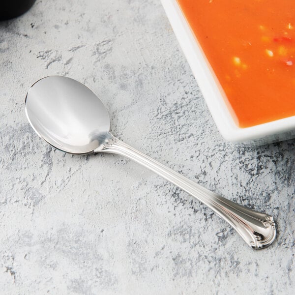 36CaseWorld Tableware 961 016 Resplendence 5 Bouillon Spoon – item 959961016 image 2