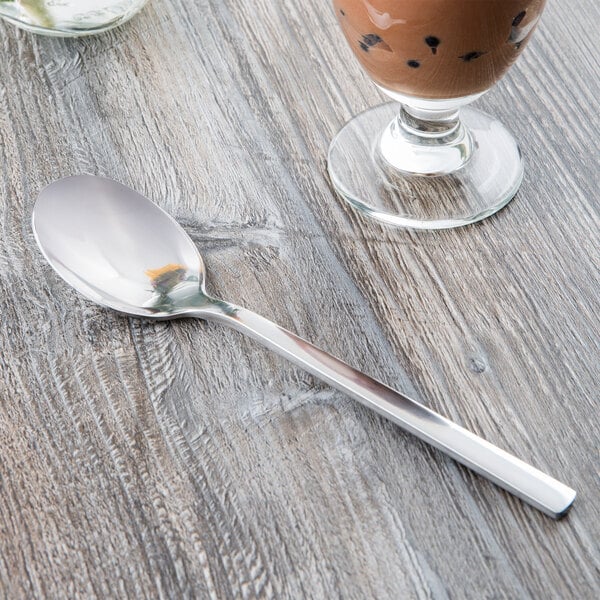 Libbey 963 002 Elexa 8 1/8" Heavy Dessert Spoon – item 959963002 image 2