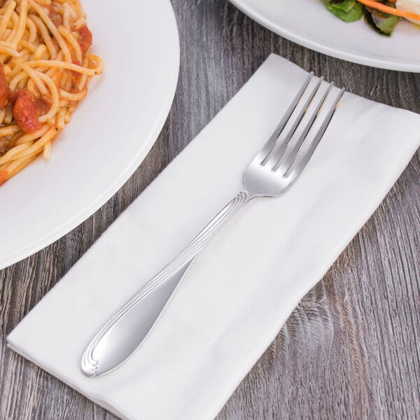 Oneida Scroll 2201FDNF 7 1/2" X-Heavy Dinner Fork – item 3562201FDNF image 2