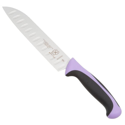 Mercer Santoku Knife w/ Purple Allergen-Free Handle – item 470M22707PU