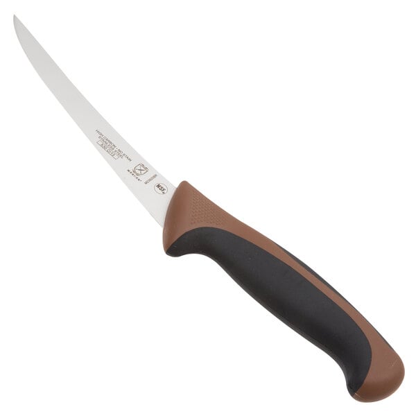 Mercer Culinary M23820BR Boning Knife w/ Brown Handle – item 470M23820BR