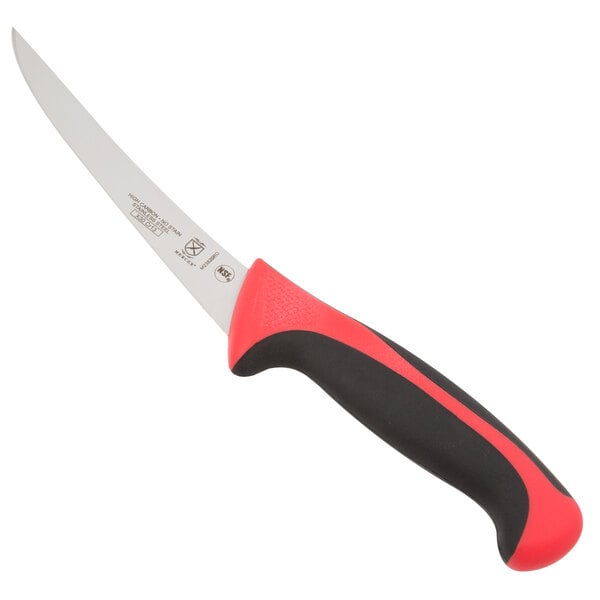 Mercer Culinary M23820RD Boning Knife w/ Red Handle – item 470M23820RD